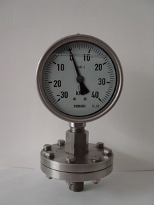 Pengukur Tekanan Diafragma Segel Kimia Baja Tahan Karat 100Mm - Product Image 5