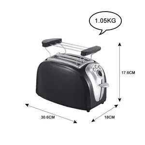 700 W camping sandwich broodrooster/broodrooster grill sandwich maker