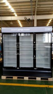 Refrigerador puerta de cristal para <span class=keywords><strong>coca</strong></span> <span class=keywords><strong>cola</strong></span> 2000L/tres puertas refrigerador/<span class=keywords><strong>nevera</strong></span> - Product Image 1