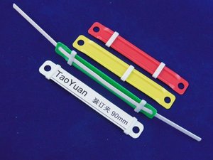 Taoyuan papeterie. attache en plastique <span class=keywords><strong>clip</strong></span> pour relier le papier - Product Image 1