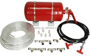 أنظمة إطفاء سيارات السباق 4.25 لتر تعمل ميكانيكيا طفايات الحريق - Product Image 4
