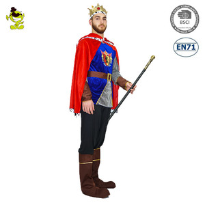 <span class=keywords><strong>Costume</strong></span> d'Halloween, fête costumée, déguisement d'Halloween, cosplay médiéval, costumes de roi et de prince - Product Image 3