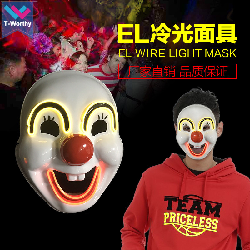 Clown Maske Vollgesicht – Karnevals- & Halloween-Maske Aus Kunststoff Für Kostümpartys