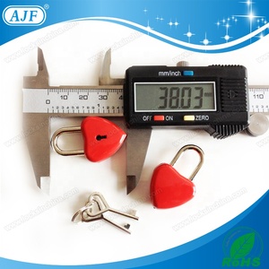 Newest Factory Direct Sale Promotional Red Heart Shape Key Mini <strong>Diary</strong> <strong>Lock</strong> - Product Image 5