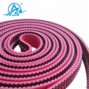 AIMAI personnalisé ajouter rouge en caoutchouc revêtement ATK10 + 3 <span class=keywords><strong>t</strong></span> rouge courroie de distribution industrielle ceinture - Product Image 4
