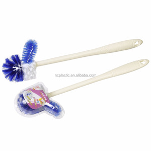 Double Sided Scopino Spazzola di Pulizia di Plastica Manico Lungo Bagno Scrub <span class=keywords><strong>Ener</strong></span> - Product Image 1
