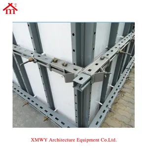 Retaining Wall Column Plywood Formwork System / Concrete Wall Slab Support