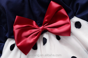 Bambini caldi del vestito per 2-7 anni di età bambina vestito da partito bambini picture abiti di design - Product Image 6