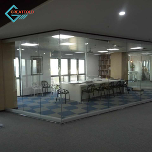 Fabricante flexibles movimiento <span class=keywords><strong>de</strong></span> partición <span class=keywords><strong>de</strong></span> vidrio para cocina sala <span class=keywords><strong>de</strong></span> exposición - Product Image 3