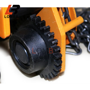 Four-Wheeled Geared Beam Trolley <strong>Manual</strong> Lifting <strong>Hoist</strong> with Convenient Wheels - Product Image 5