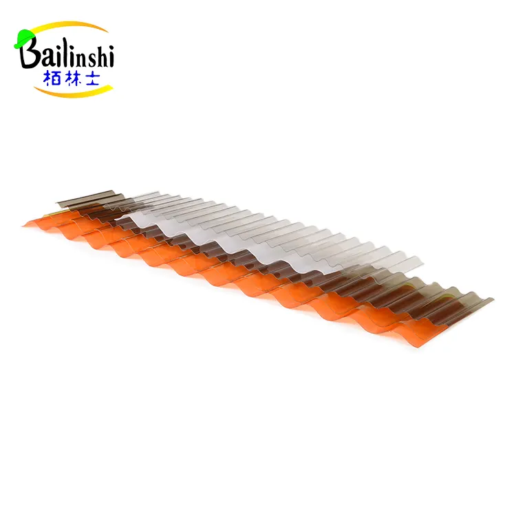 High Quality Plastic Types Polycarbonate Sheet For Roofing Top