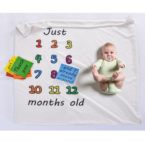 Chine marché papillon <span class=keywords><strong>pas</strong></span> <span class=keywords><strong>cher</strong></span> prix doux svg mensuels d'étape bébé couverture - Product Image 6