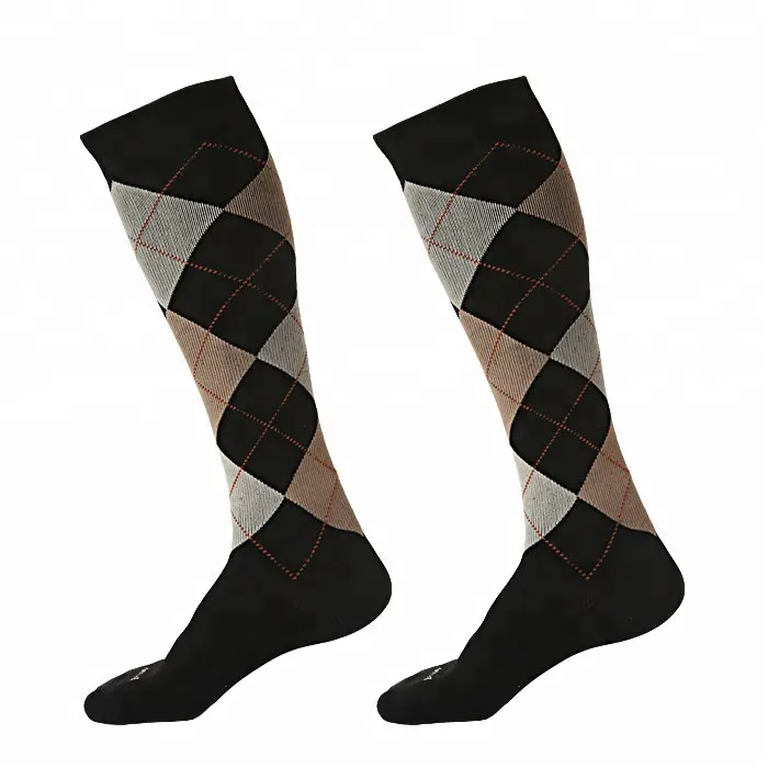 High Quality Custom cotton 15-20 Mmhg Medical Graduated Performance Sports Running Compression Socks