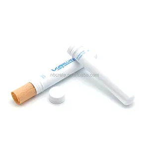 High quality color custom Aluminum cigar tube with screw cap