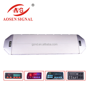 Lineal rojo <span class=keywords><strong>azul</strong></span> LED ámbar Barra de luces de advertencia/tamaño completo LED de advertencia STROBE Light car - Product Image 3