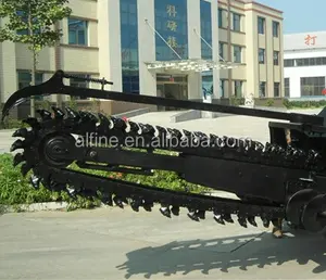 Best quality hard ground working asphalt trencher with bullet teeth.
