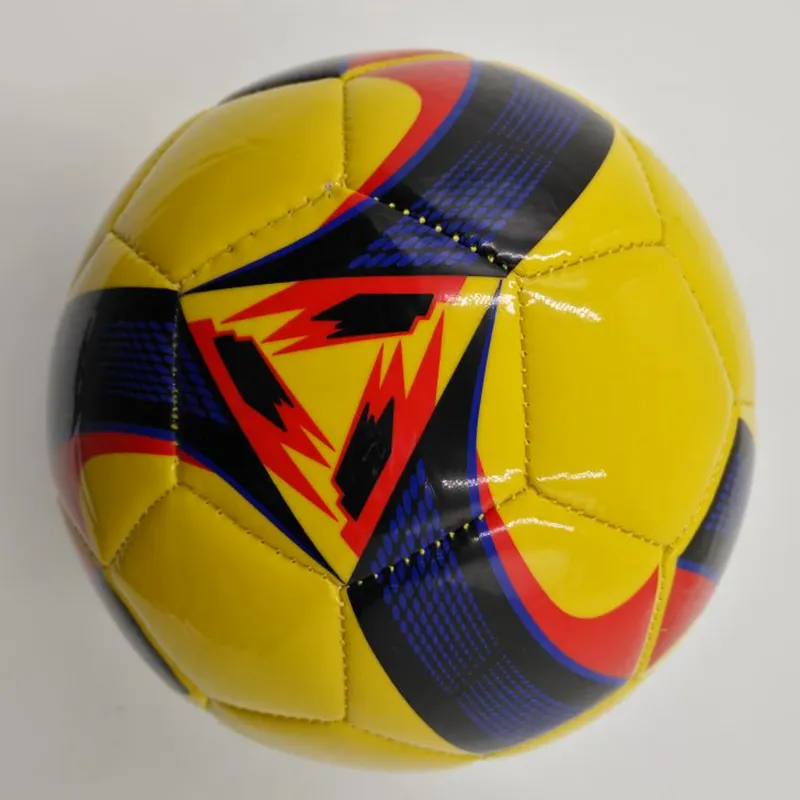 Yiwu market wholesale cheap price PVC leather soccer ball size 5 custom printed football soccer for promotional