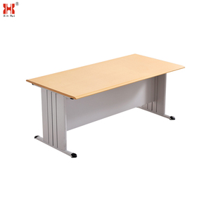 Muebles Escolares, Mesa de Lectura de Acero Resistente para Sala de Capacitación/Escritorio de Lectura para Biblioteca con Precio de Fábrica - Product Image 2