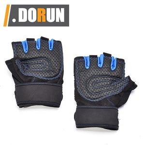 Gant d'entraînement Knuckle Haltérophilie <span class=keywords><strong>Shorty</strong></span> Finger Gants avec dos incurvé ouvert pour Powerlifting Gym Femmes - Product Image 4