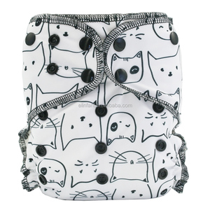 Velours de bambou Elinfant <span class=keywords><strong>tout</strong></span> <span class=keywords><strong>en</strong></span> <span class=keywords><strong>deux</strong></span> couches de tissu lavables réutilisables <span class=keywords><strong>couche</strong></span> <span class=keywords><strong>lavable</strong></span> <span class=keywords><strong>en</strong></span> tissu de bébé - Product Image 3