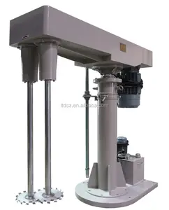 15kw-75kw kimia pelarut mixer dua poros Ganda poros kecepatan tinggi disperser