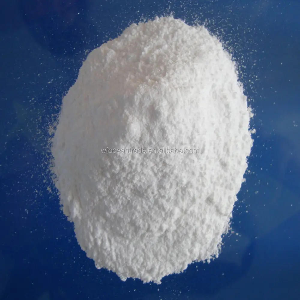 Solfato anidro/CaSO4 2H2O/polvere bianca