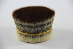 अनुकूलित रंग और उच्च प्रदर्शन नक़ल पशु बाल मेकअप ब्रश पीबीटी रेशा के लिए अनुकूलित - Product Image 6