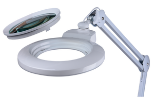 Lenti d'Ingrandimento Chirurgiche Dentali ad Alta Illuminazione con Dimmerazione, Cambio Lente Solo Manuale, Lente d'Ingrandimento per Gioielli con Lampada LED - Product Image 3