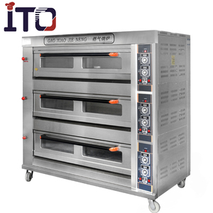 Horno de Panadería para Pizza y Pan, Equipo de Panadería de Proveedor Chino, Máquinas Comerciales para Snacks, Horno de Gas para Pasteles y Pizza en Venta - Product Image 2