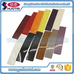 Hochglanz-PVC-Kanten band in verschiedenen Farben und Größen für UV-Platten