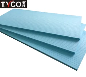 Blue,green Color and XPS 10mm Foam Board Application XPS Foam for Cold Storage