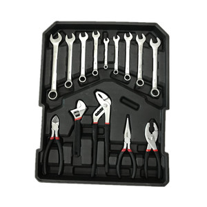 Caja de Herramientas Profesional <span class=keywords><strong>kraft</strong></span>, caja de almacenamiento de aluminio, juego de herramientas de mano, 599 Uds. - Product Image 3