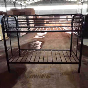 Двухъярусная металлическая кровать двухъярусная кровать для взрослых для спальни или гостиной, домашняя мебель - Product Image 2