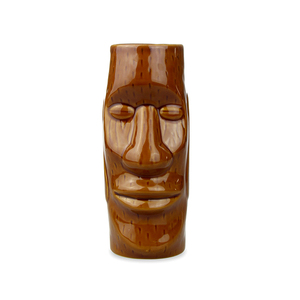 Custom Brown <strong>Easter</strong> Island Ceramic Tiki <strong>Mug</strong> - Product Image 1
