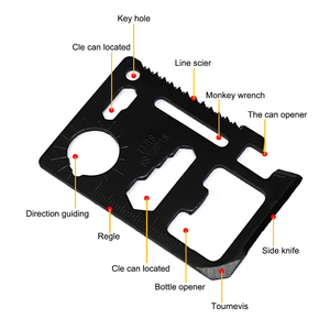 New Design Wallet <strong>Tool</strong> Card <strong>Credit</strong> Card Multi <strong>Tool</strong> Card for Outdoor Camping Hiking Traveling - Product Image 3