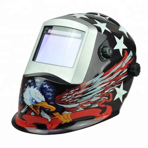 HMT área de visión 100x67mm Máscara de Soldadura lente atenuación automática casco de soldadura CE ANSI Z87.1 - Product Image 6