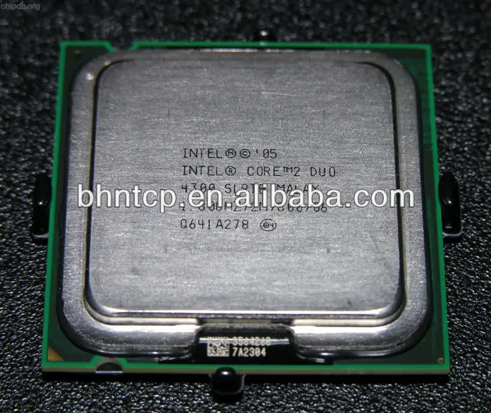 Pas cher seconde main CPU utilisé Intel processeurs CPU Core 2 Duo E4300 2 x 1.80 GHz 2 MB 800 MHz