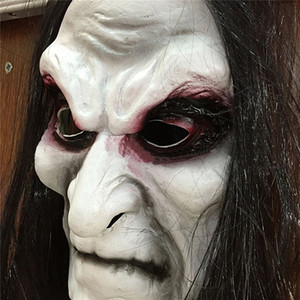 Maschera da Strega per Costume di Halloween Unisex, Integrale, in Plastica Morbida, Resistente <span class=keywords><strong>e</strong></span> Personalizzabile - Product Image 4