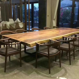 Cina fornitura ristorante mobili in legno massiccio tavolo da pranzo - Product Image 6