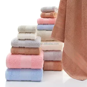 Factory wholesale wamsutta hotel towels 100% supima cotton knit fabric