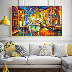 Pintura al óleo del artista, textura pintada a mano, leonid afremov - Product Image 5