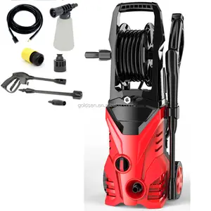 TOLHIT 1650W 135bar Portable Electric High Pressure Home Garden Cleaning Water Jet <strong>Car</strong> <strong>Washer</strong> for <strong>Car</strong> Wash Pump - Product Image 1