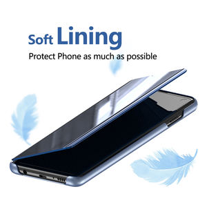 Coque de téléphone à rabat de couverture de vue claire de 4ème génération pour <span class=keywords><strong>Samsung</strong></span> Galaxy S25 étui miroir Ultra intelligent pour <span class=keywords><strong>Samsung</strong></span> S25 Edge A56 A36 A26 - Product Image 2