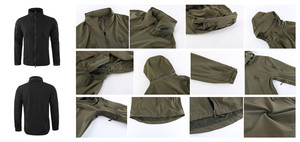 4-colors Outdoor Sports <strong>Jacket</strong> <strong>Men's</strong> Spring Autumn Quick-drying Thin <strong>Soft</strong> <strong>Shell</strong> <strong>Jacket</strong> - Product Image 5