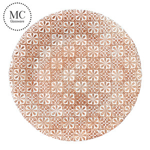 Trébol de cuatro hojas al por mayor brillo del oro Hotel placas cargador todo el tamaño - Product Image 3