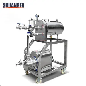 Diatomaceous Earth Beer Filter Equipment, Stainless Steel Wine Filter Machine