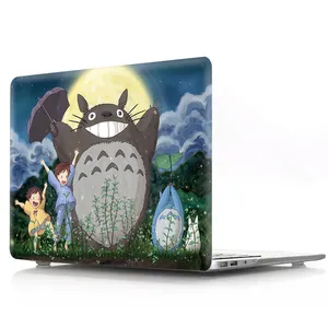 OEM Case Animal Totoro Laptop Body Shell Hard Plastic Case for Macbook Pro 13" 15" Touch Bar A1706 A1707 M1 for macbook case