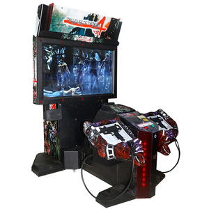 Venta caliente la casa de los muertos 4 cubierta de atracciones operado máquina de video <span class=keywords><strong>juego</strong></span> de disparos - Product Image 4
