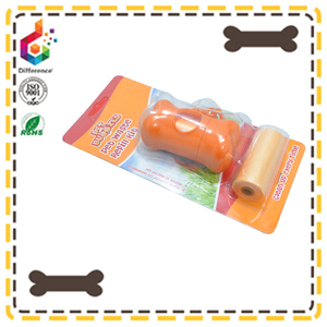 <span class=keywords><strong>Orange</strong></span> resusable sac de merde et 2 jetable recharges - Product Image 2