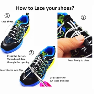 (MOQ: 100pair) 2015 <span class=keywords><strong>Lacets</strong></span> de Serrure en Promotion (50 couleurs de lacet) ~ <span class=keywords><strong>Lacets</strong></span> <span class=keywords><strong>Élastiques</strong></span> sans lien avec des serrures ~ Fournisseur <span class=keywords><strong>Amazon</strong></span> /EBay, Fournissent la Personnalisation - Product Image 6